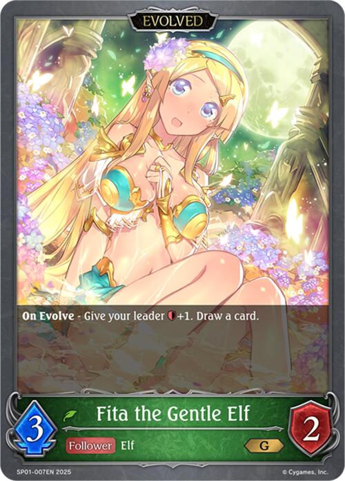 Fita the Gentle Elf (Evolved) (SP01-007EN) [Seaside Memories]