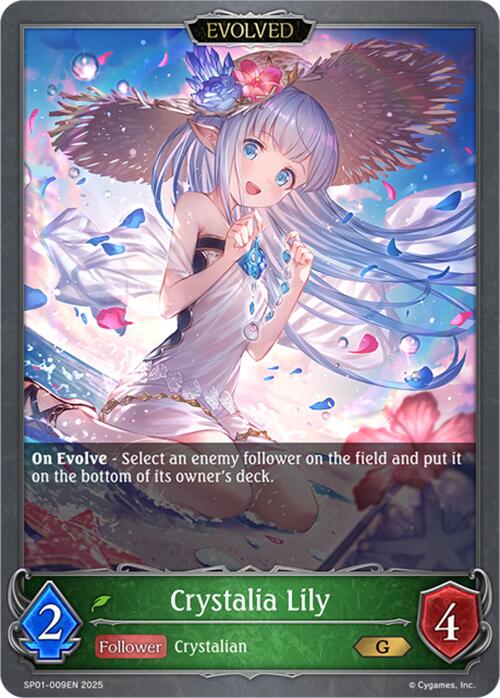 Crystalia Lily (Evolved) (SP01-009EN) [Seaside Memories]