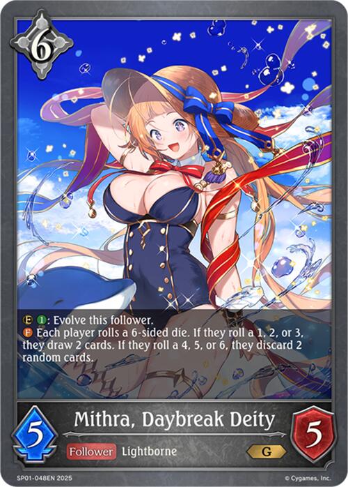 Mithra, Daybreak Deity (SP01-048EN) [Seaside Memories]