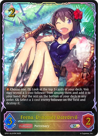Feena, Dynamite Daredevil (SP01-051EN) [Seaside Memories]