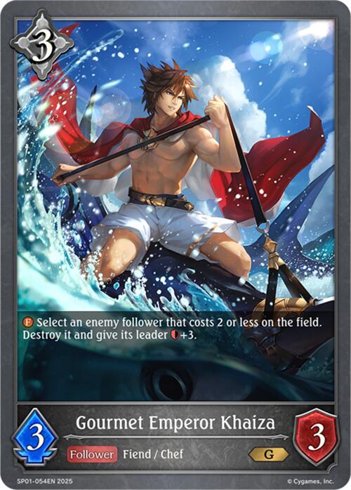 Gourmet Emperor Khaiza (SP01-054EN) [Seaside Memories]