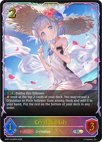 Crystalia Lily (SL) (SP01-SL08EN) [Seaside Memories]