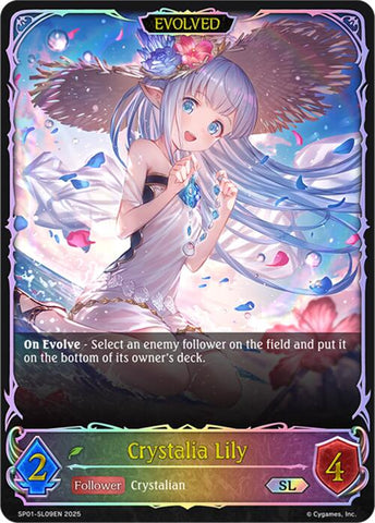 Crystalia Lily (Evolved) (SL) (SP01-SL09EN) [Seaside Memories]