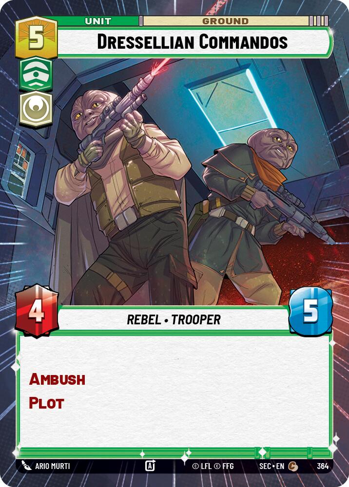 Dressellian Commandos (364) (Hyperspace) (364) [Secrets of Power]