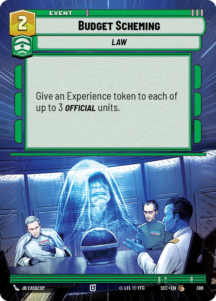 Budget Scheming (388) (Hyperspace) (388) [Secrets of Power]