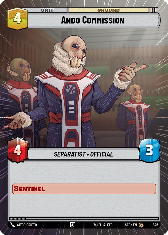 Ando Commission (526) (Hyperspace) (526) [Secrets of Power]