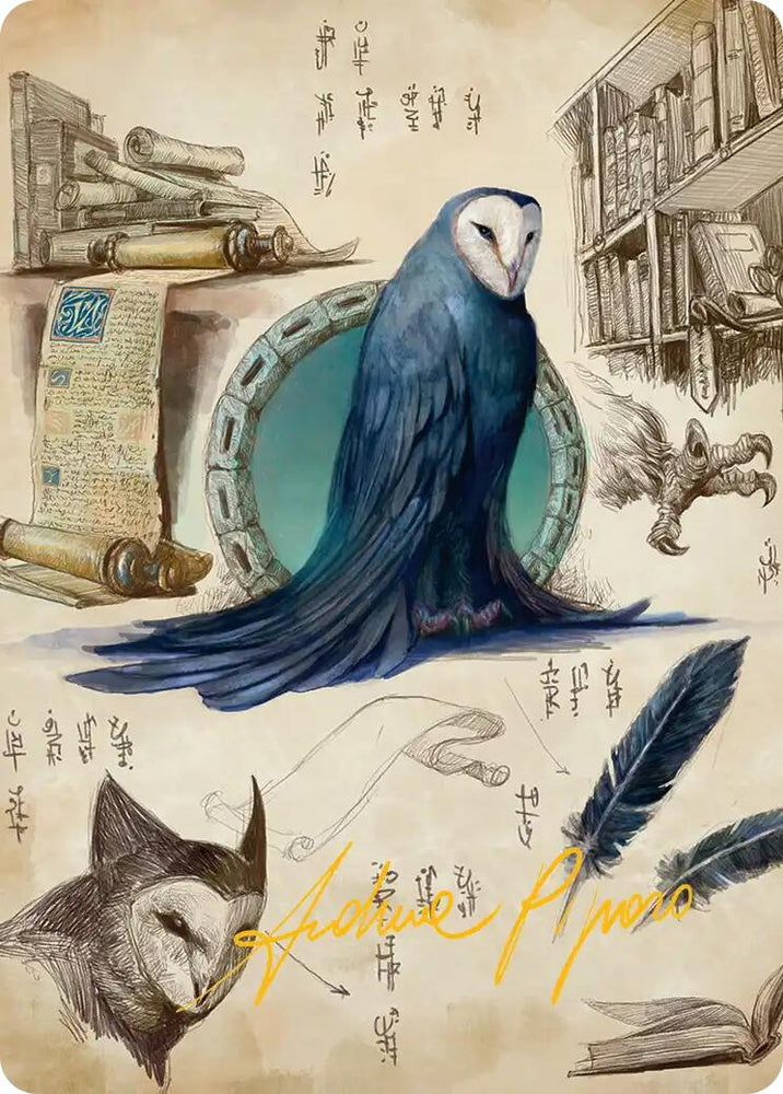 Wan Shi Tong, Librarian Art Card (Gold-Stamped Signature) [Avatar: The