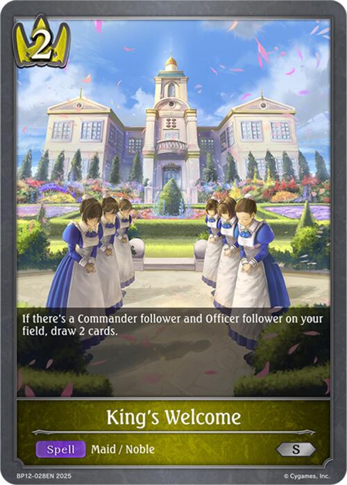 King's Welcome (BP12-028EN) [Worldreaver's Descent]