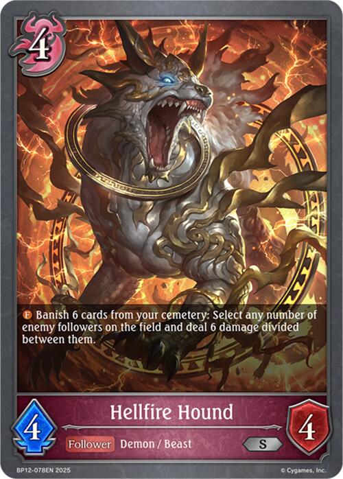 Hellfire Hound (BP12-078EN) [Worldreaver's Descent]