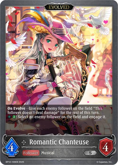 Romantic Chanteuse (Evolved) (BP12-109EN) [Worldreaver's Descent]