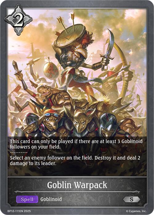 Goblin Warpack (BP12-111EN) [Worldreaver's Descent]