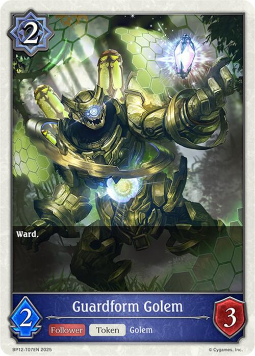 Guardform Golem (BP12-T07EN) [Worldreaver's Descent]