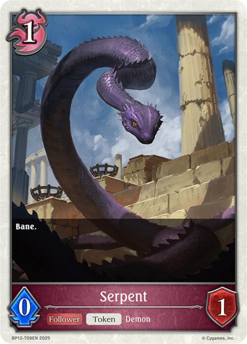 Serpent (BP12-T09EN) [Worldreaver's Descent]