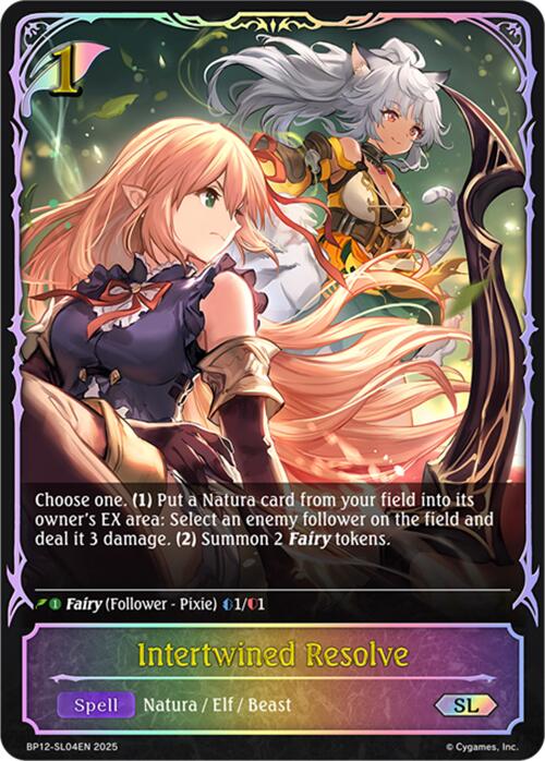 Intertwined Resolve (BP12-SL04EN) [Worldreaver's Descent]