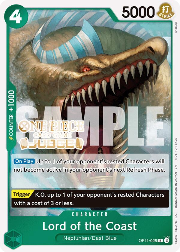 Lord of the Coast (Judge Pack Vol. 7) [One Piece Promotion Cards]