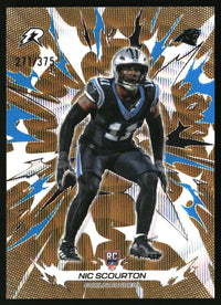Nic Scourton 2025 Topps Resurgence #112 Bronze Surge Refractor SN