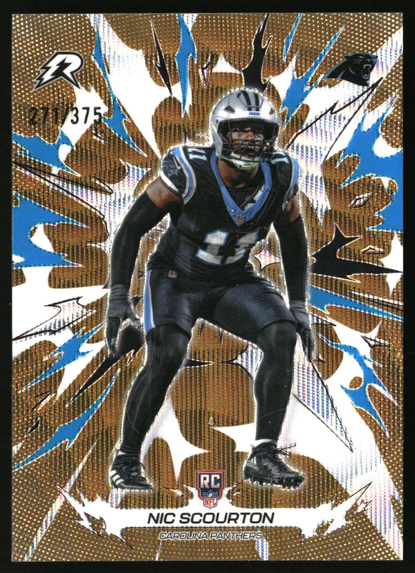 Nic Scourton 2025 Topps Resurgence #112 Bronze Surge Refractor SN
