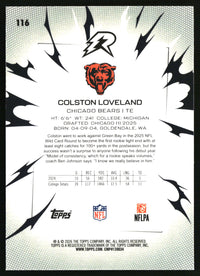Colston Loveland 2025 Topps Resurgence #116 Sky Blue & Pink Shock Refractor