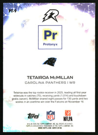 Tetairoa McMillan 2025 Topps Resurgence #PT-9 Protonyx