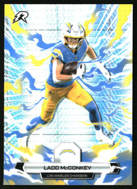 Ladd McConkey 2025 Topps Resurgence #55 Prism Refractor