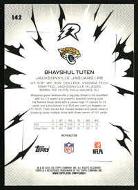 Bhayshul Tuten 2025 Topps Resurgence #142 Refractor