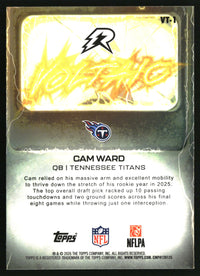 Cam Ward 2025 Topps Resurgence #VT-1 Voltaic