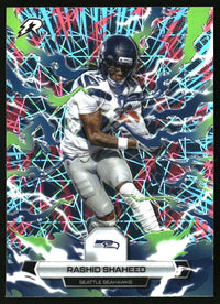 Rashid Shaheed 2025 Topps Resurgence #92 Sky Blue & Pink Shock Refractor