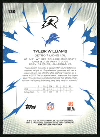 Tyleik Williams 2025 Topps Resurgence #130 Prism Refractor