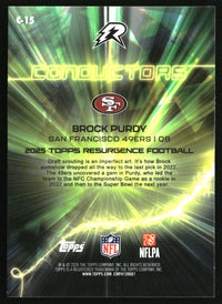 Brock Purdy 2025 Topps Resurgence #C-15 Conductors