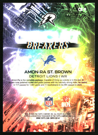 Amon-Ra St. Brown 2025 Topps Resurgence #CB-9 Circuit Breakers