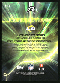 Matthew Stafford 2025 Topps Resurgence #C-11 Conductors