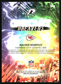 Xavier Worthy 2025 Topps Resurgence #CB-8 Circuit Breakers