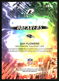 Zay Flowers 2025 Topps Resurgence #CB-25 Circuit Breakers