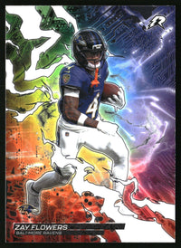 Zay Flowers 2025 Topps Resurgence #CB-25 Circuit Breakers