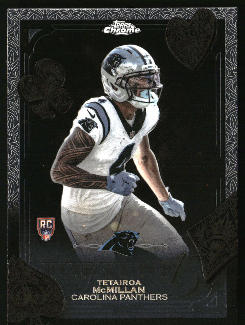 Tetairoa McMillan 2025 Topps Chrome #F15-19 Fortune 15