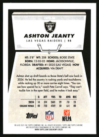 Ashton Jeanty 2025 Topps Chrome #1975-20 1975 Topps