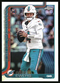 Quinn Ewers #316 2025 Topps Chrome Refractor