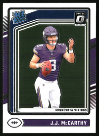 J.J. McCarthy #235 2024 Donruss Optic