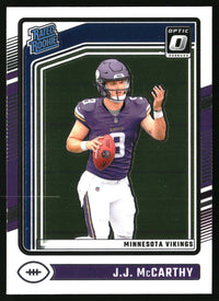 J.J. McCarthy #235 2024 Donruss Optic