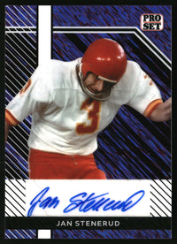 Jan Stenerud #PSA-JS1 2024 Leaf Collective - Pro Set Autographs Shimmer Purple