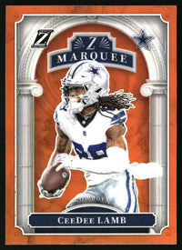 CeeDee Lamb #27 2024 Panini Zenith Z Marquee Orange