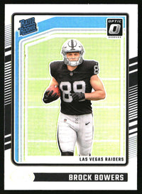 Brock Bowers #215 2024 Donruss Optic Holo