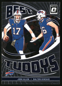 Dalton Kincaid / Josh Allen #10 2024 Donruss Optic Best Tuddys