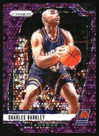 Charles Barkley 2024-25 Panini Prizm #280 Prizms Fast Break Purple /75