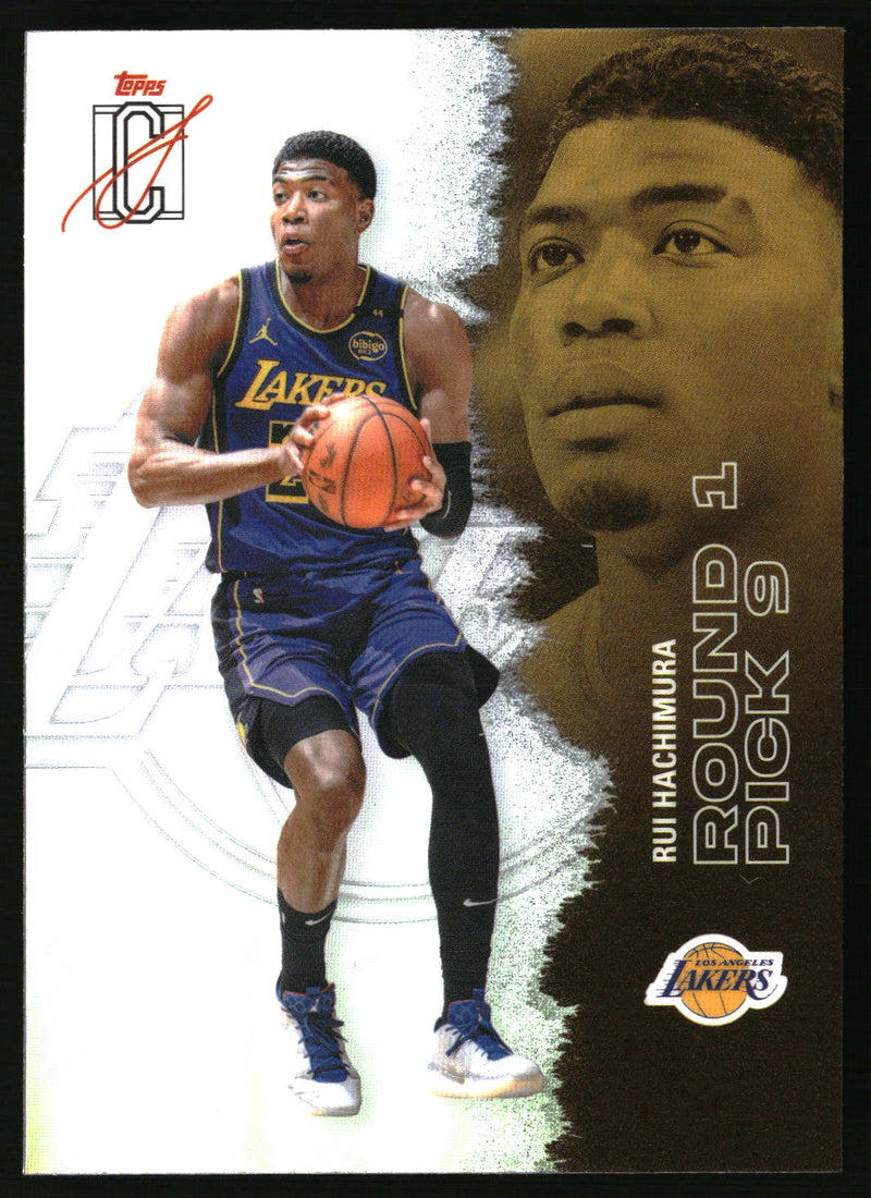 Rui Hachimura 2025-26 Topps Signature Class #9 Chrome Refractors