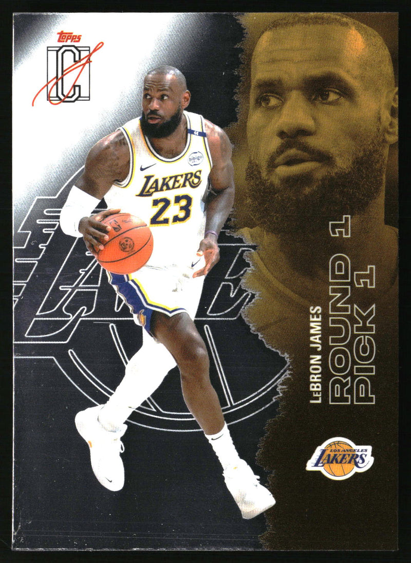 LeBron James 2025-26 Topps Signature Class #51 Chrome