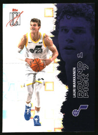Lauri Markkanen 2025-26 Topps Signature Class #24 Chrome Pandora Refractors