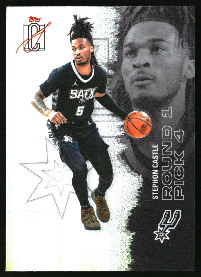 Stephon Castle 2025-26 Topps Signature Class #53 Chrome Refractors