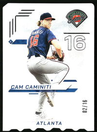 Cam Caminiti 2025 Panini Prospect Edition #80 Ticket Stub SN