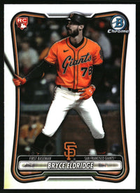 Bryce Eldridge #58 2026 Bowman Rookie Red RC Logo